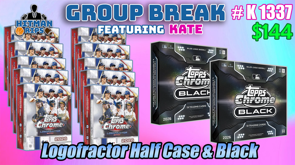 Group Break # K 1337 - Logofractor Half Case & Black