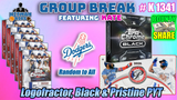 Group Break # K 1341 - Logofractor, Black, Pristine PYT (Dodgers Random)