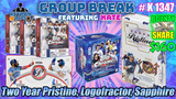 Group Break # K 1347 - Two Year Pristine, Logofractor, Sapphire