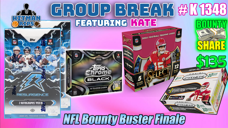 Group Break # K 1348 - NFL Bounty Buster Finale