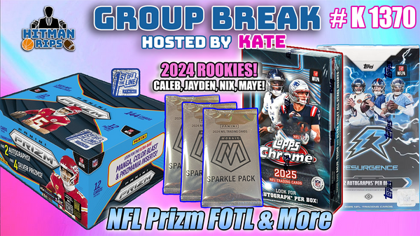 Group Break # K 1370 - NFL Prizm FOTL & More