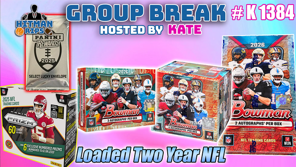 Group Break # K 1384 - Loaded Two Year NFL