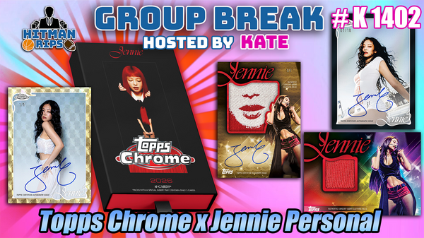 Group Break # K 1402 - Topps Chrome x JENNIE Personal Box