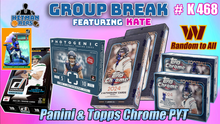 Load image into Gallery viewer, Group Break # K 468 - Panini &amp; Topps Chrome PYT (Commanders Random)
