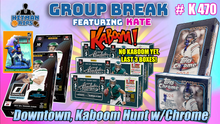 Load image into Gallery viewer, 25% CHANCE Filler for Group Break # K 470 - Downtown, Kaboom Hunt w/Chrome
