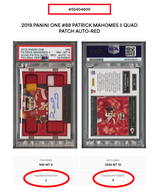 Group Break # 1231 - Mahomes Patch Auto