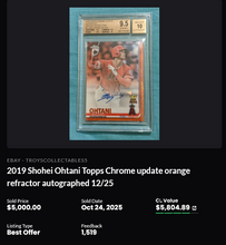 Load image into Gallery viewer, Group Break # 1017 - Shohei Ohtani Auto Chase
