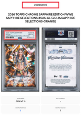 Group Break # OT 3259 - WWE Giulia Sapphire PSA 10