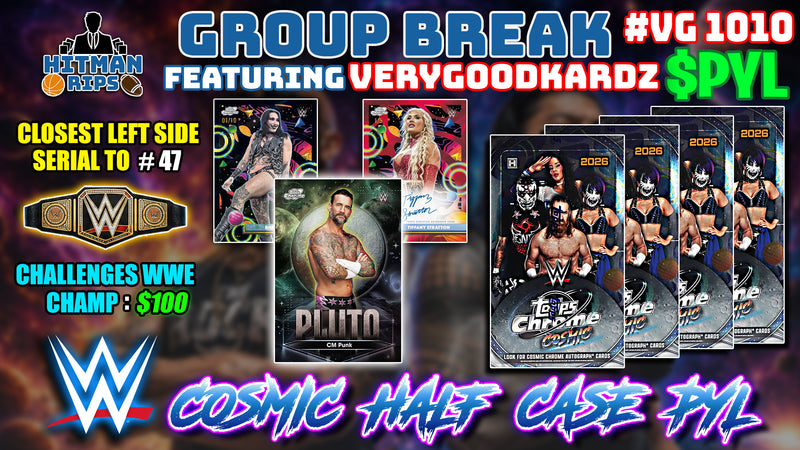 Group Break # VG 1010 - WWE Cosmic Half Case PYL