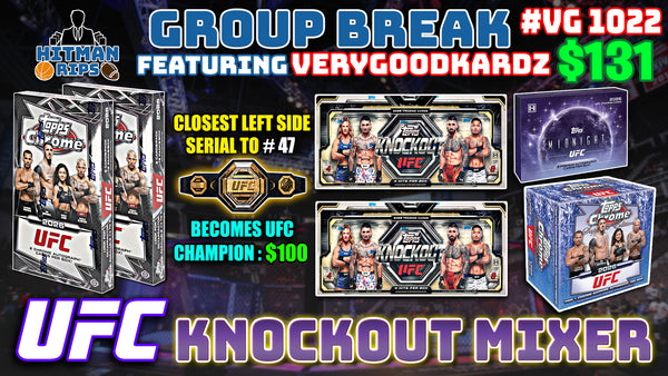 Group Break # VG 1022 - UFC Knockout Mixer