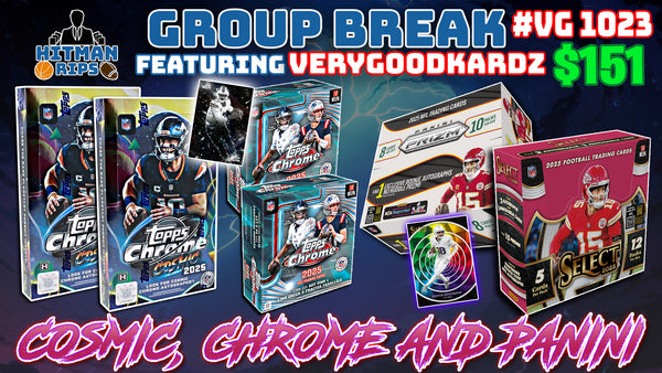 Group Break # VG 1023 - Cosmic, Chrome and Panini
