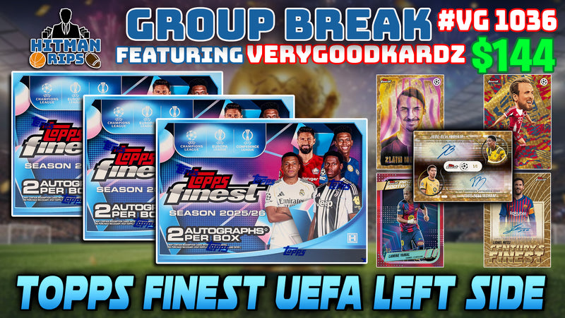 Group Break # VG 1036 - Topps Finest UEFA Left Side