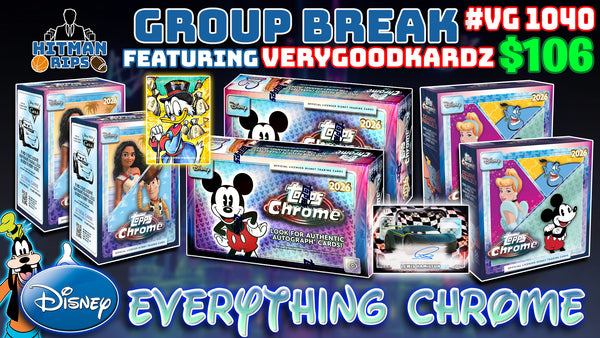 Group Break # VG 1040 - Disney Everything Chrome
