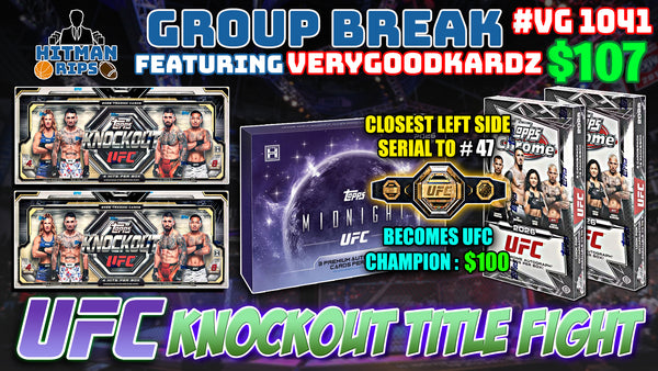 Group Break # VG 1041 - UFC Knockout Title Fight