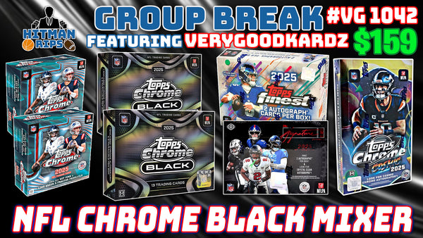 Group Break # VG 1042 - NFL Chrome Black Mixer