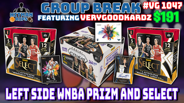 Group Break # VG 1047 - Left Side WNBA Prizm and Select