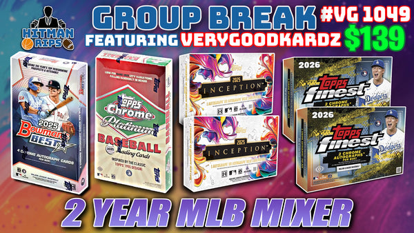 Group Break # VG 1049 - 2 Year MLB Mixer