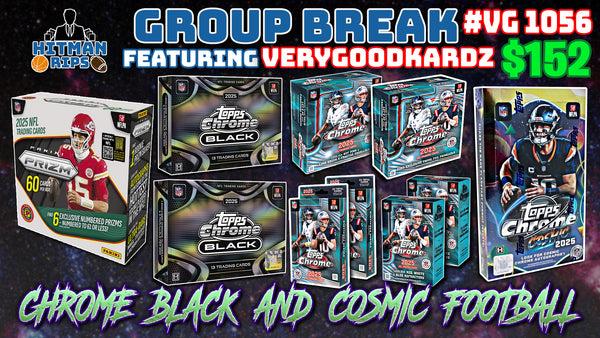 Group Break # VG 1056 - Chrome Black and Cosmic Football