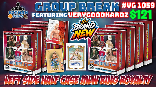 Group Break # VG 1059 - Left Side Half Case MLW Ring Royalty