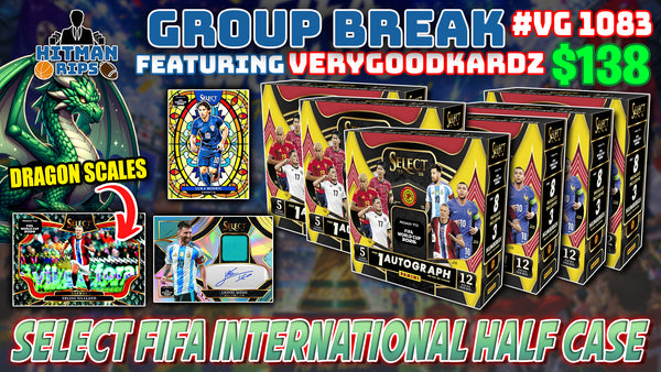 Group Break # VG 1083 - Select FIFA International Half Case