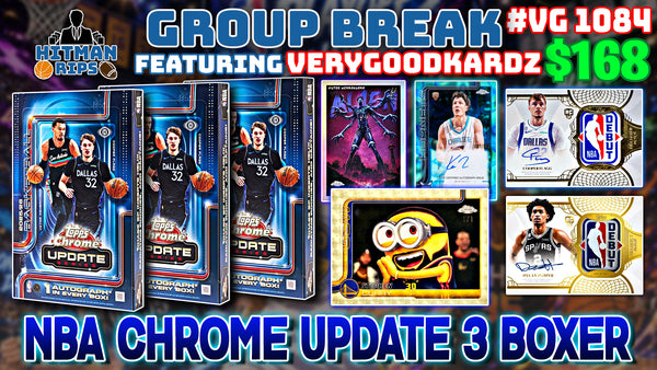 Group Break # VG 1084 - NBA Chrome Update 3 Boxer