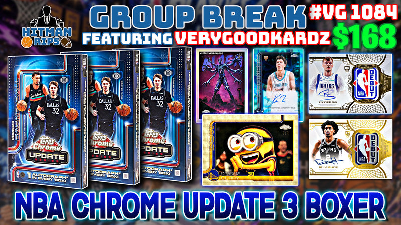 Group Break # VG 1084 - NBA Chrome Update 3 Boxer