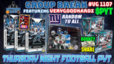 Group Break # VG 1107 - Thursday Night Football PYT (Giants Random)