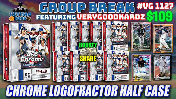 Group Break # VG 1127 - Chrome Logofractor Half Case
