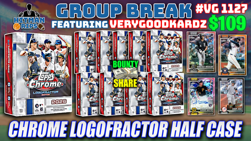 Group Break # VG 1127 - Chrome Logofractor Half Case