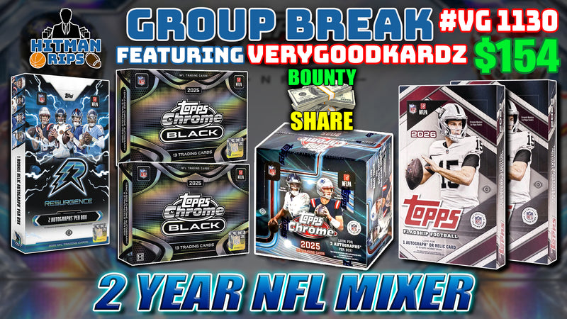 Group Break # VG 1130 - 2 Year NFL Mixer