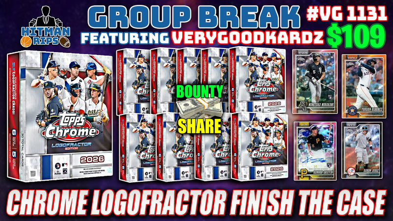 Group Break # VG 1131 - Chrome Logofractor Finish The Case