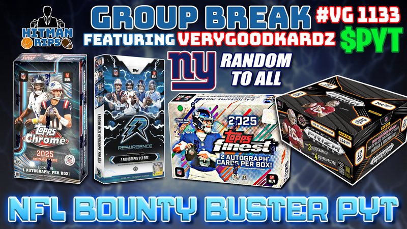 Group Break # VG 1133 - NFL Bounty Buster PYT (Giants Random)