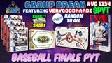 Group Break # VG 1134 - Baseball Finale PYT (Dodgers Random)
