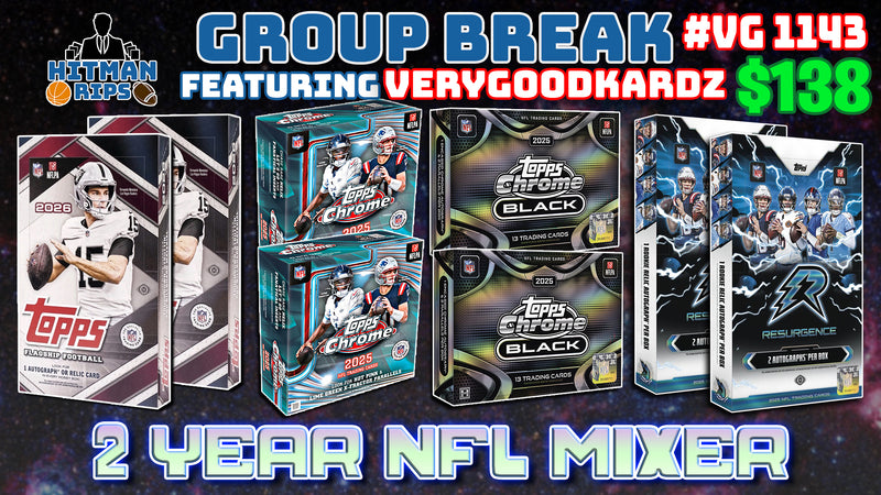 Group Break # VG 1143 - 2 Year NFL Mixer