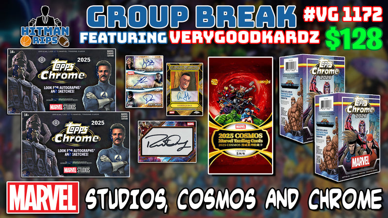 Group Break # VG 1172 - Marvel Studios, Cosmos and Chrome