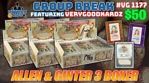 Group Break # VG 1177 - Allen & Ginter 3 Boxer