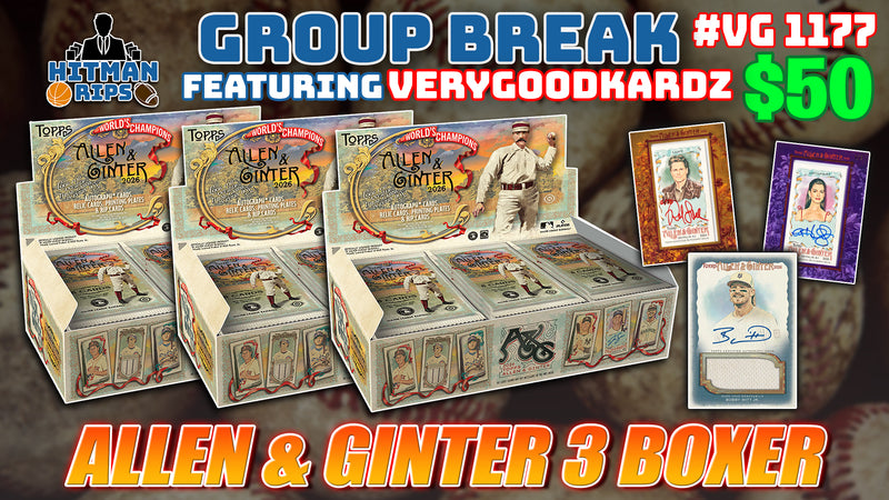Group Break # VG 1177 - Allen & Ginter 3 Boxer
