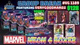 Group Break # VG 1189 - Marvel Neon 4 Boxer
