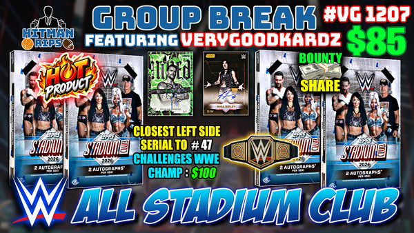 Group Break # VG 1207 - WWE All Stadium Club
