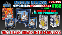 Load image into Gallery viewer, 25% CHANCE Filler for Group Break # VG 395 - NBA Filler Break Into Flawless
