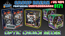Load image into Gallery viewer, 25% CHANCE Filler for Group Break # VG 404 - Optic Choice Mixer
