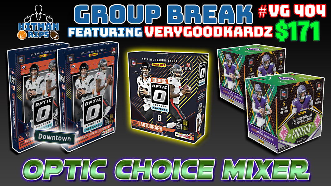 Group Break # VG 404 - Optic Choice Mixer