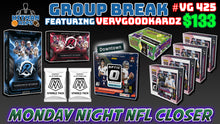 Load image into Gallery viewer, 25% CHANCE Filler for Group Break # VG 425 - Monday Night NFL Closer
