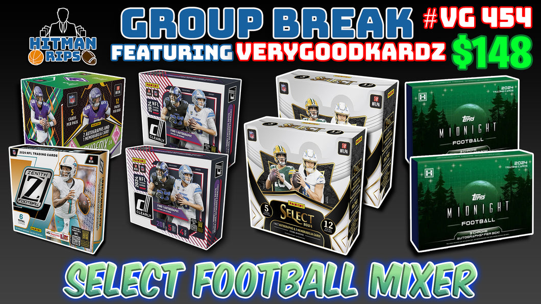 Group Break # VG 454 - Select Football Mixer