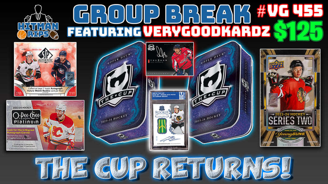 Group Break # VG 455 - The Cup Returns!