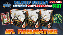 Load image into Gallery viewer, 25% CHANCE Filler for Group Break # VG 581 - NFL Firebreather
