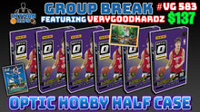 Load image into Gallery viewer, 25% CHANCE Filler for Group Break # VG 583 - Optic Hobby Half Case
