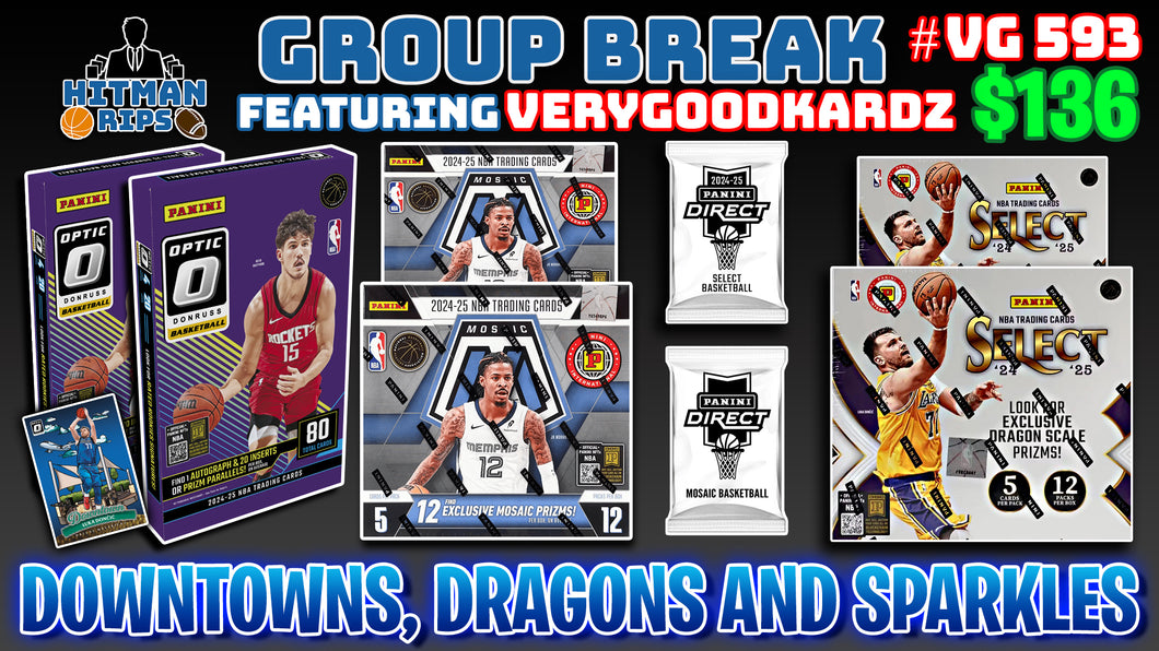 Group Break # VG 593 - Downtowns, Dragons and Sparkles
