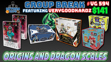 Load image into Gallery viewer, 25% CHANCE Filler for Group Break # VG 594 - Origins and Dragon Scales
