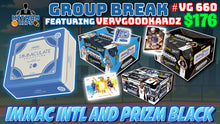 Load image into Gallery viewer, 25% CHANCE Filler for Group Break # VG 660 - Immac INTL and Prizm Black

